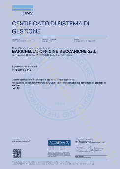 Certificate DNV