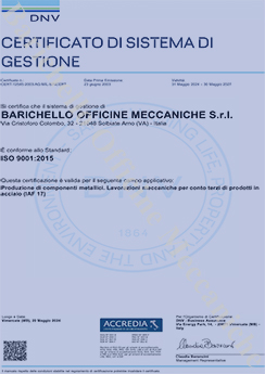 Certificato DNV